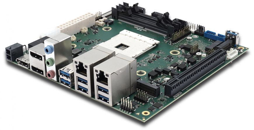 E.E.P.D. bietet mit der PROFIVE MAITx-Serie industrielle Mini-ITX-Mainboards für AMD-CPUs für den AM4-Sockel